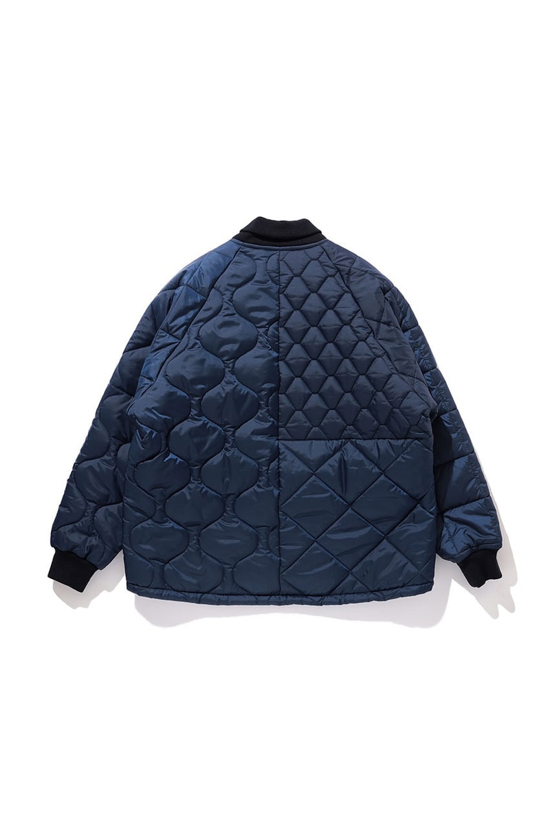 BEAMS and Lavenham Reunite on Patchwork Bomber Jacket UK japan streetwear great britain quilt streetwear lavenstar queen