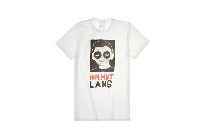 Helmut Lang T-Shirt Design Contest Winners Face Mask Painting