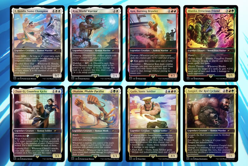 45割引ホワイト系超格安価格 MTG Secret Lair Street Fighter Foil マジックザギャザリング