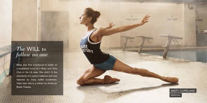 misty copeland nike ad