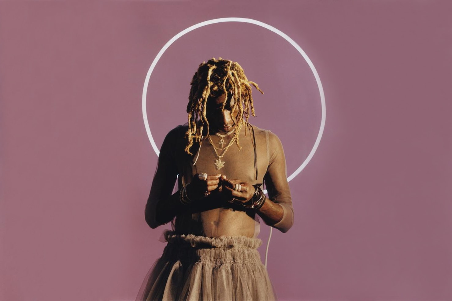 Young Thug VFILES Designer Alessandro Trincone Dress Jeffery Album