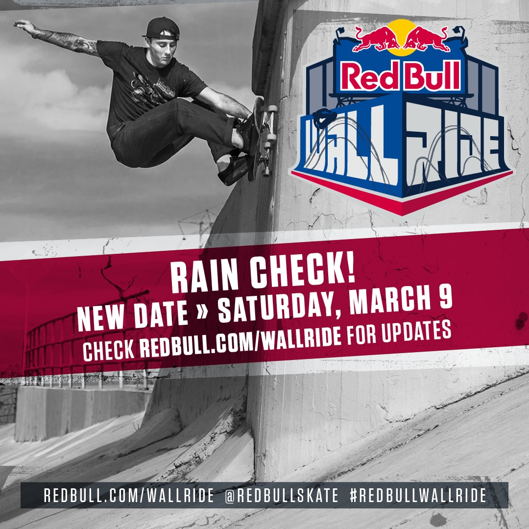 RED BULL'S WALLRIDE CONTEST LANDS IN LOS ANGELES NEXT MONTH