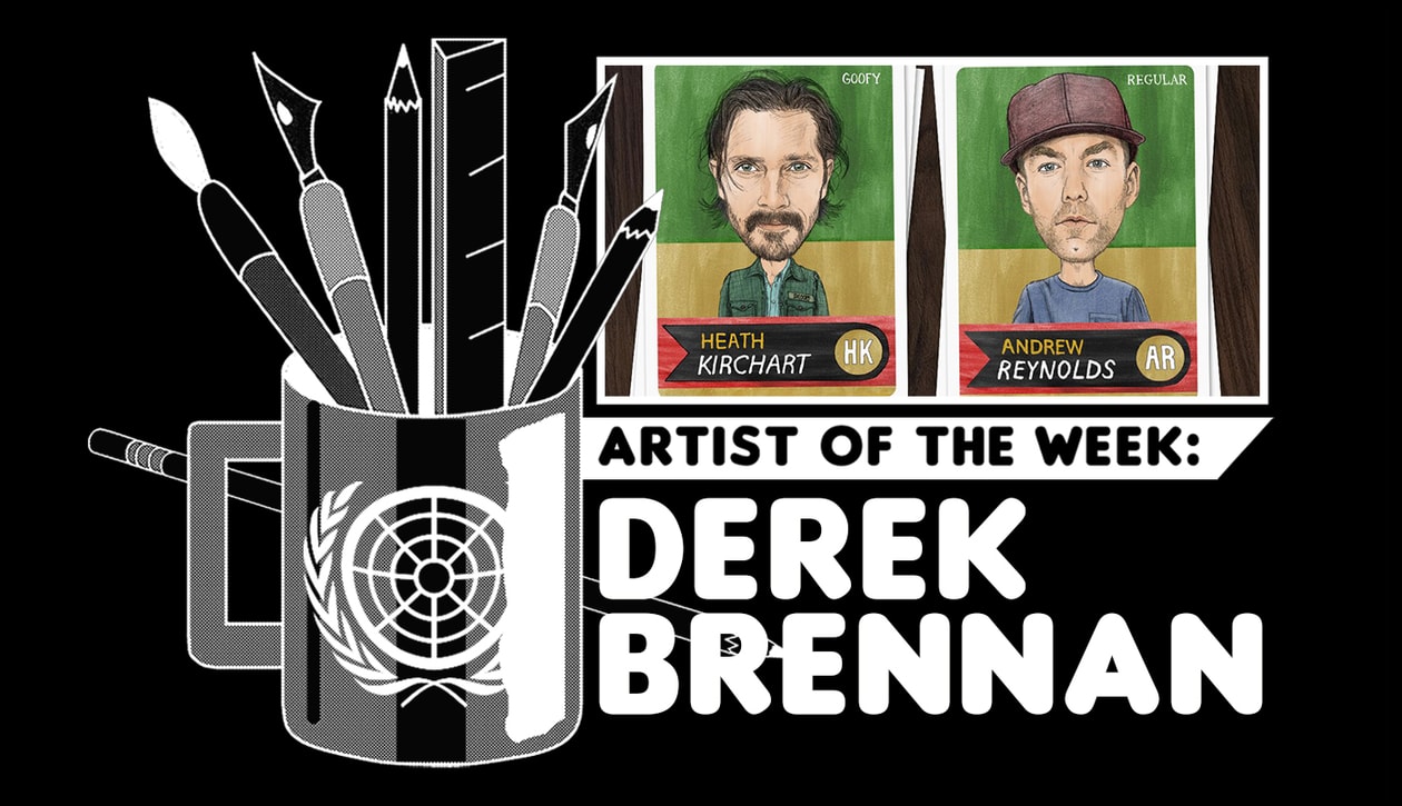 artist of the week derek brennan