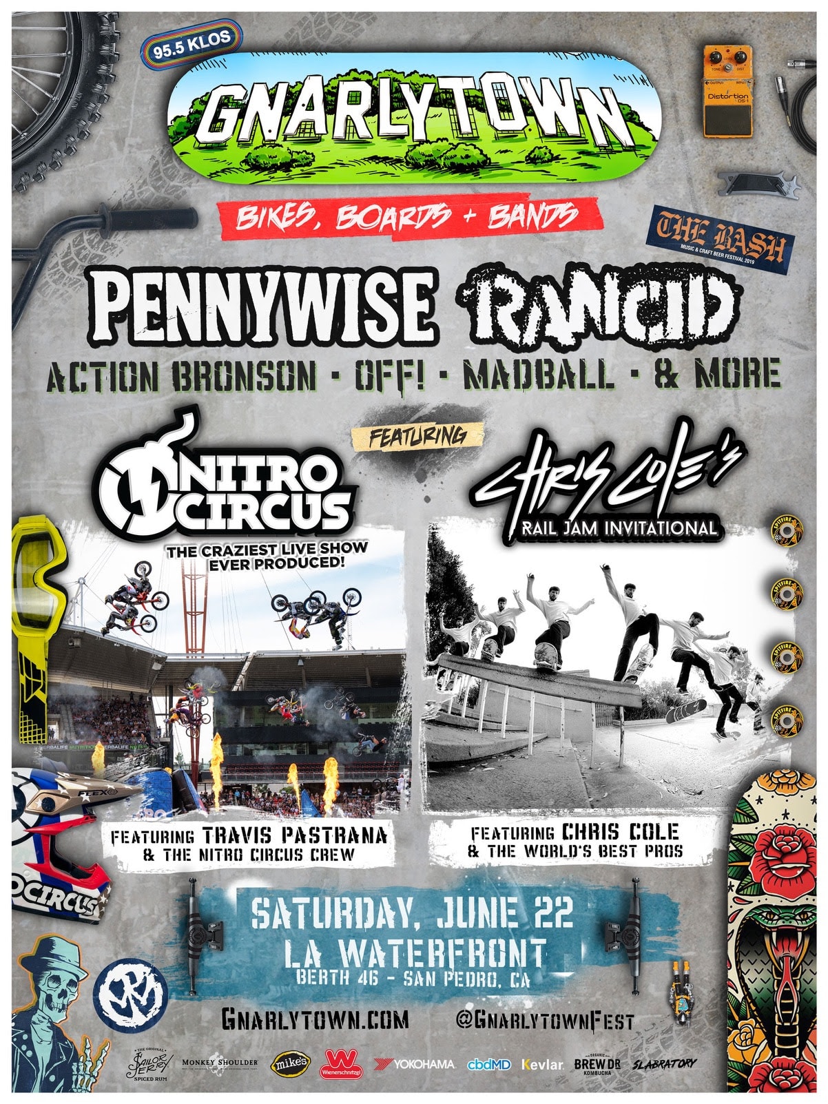 CHRIS COLE'S 'RAIL JAM INVITATIONAL' SCHEDULED FOR JUNE AT GNARLYTOWN FEST