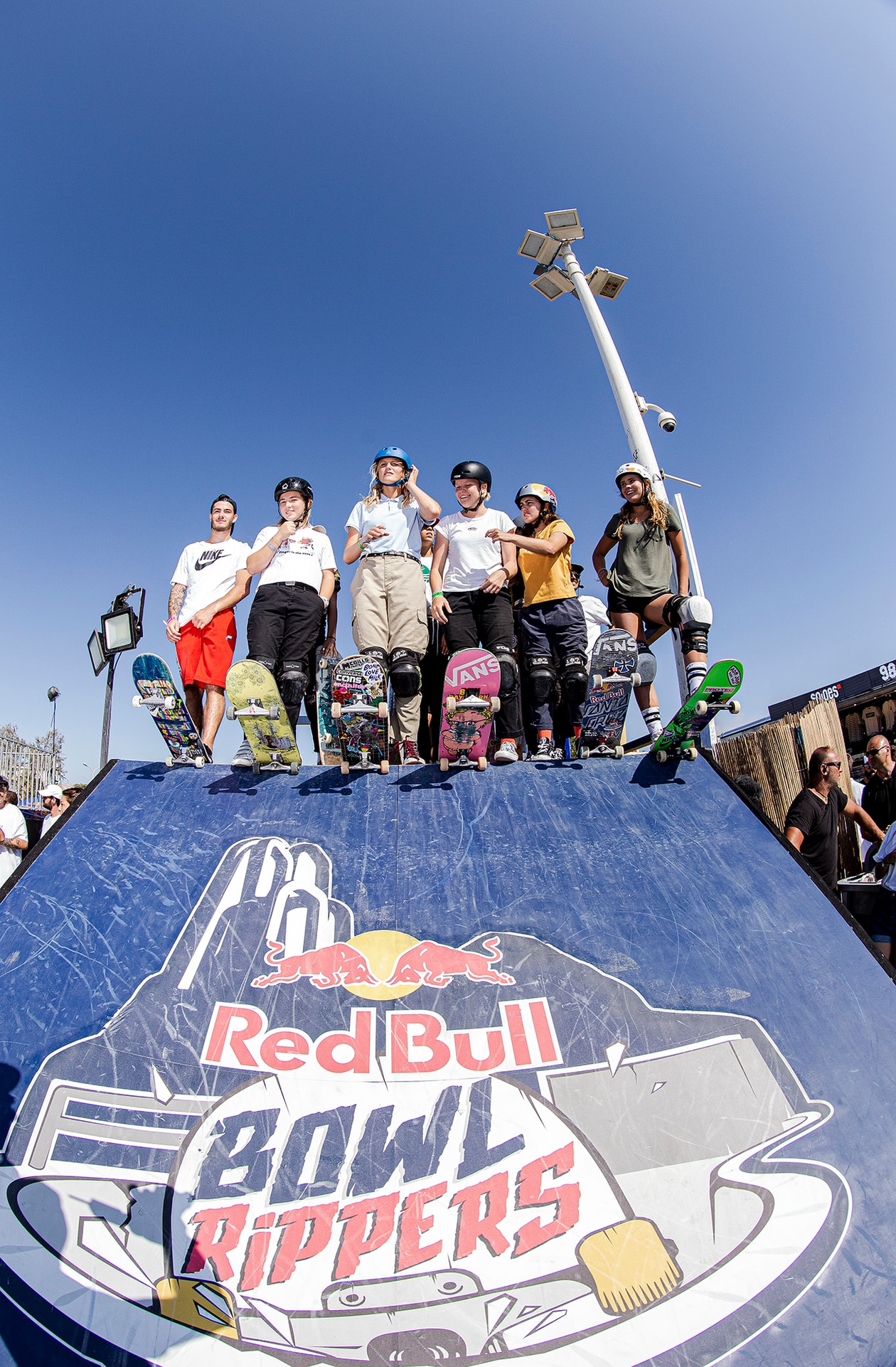 Red Bull Rippers Marseille Roll in Ramp