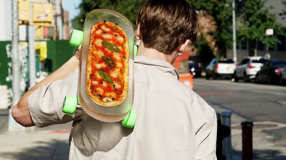 EAST COAST PIZZA CHAIN IS GIVING AWAY SKATEBOARD PIZZA