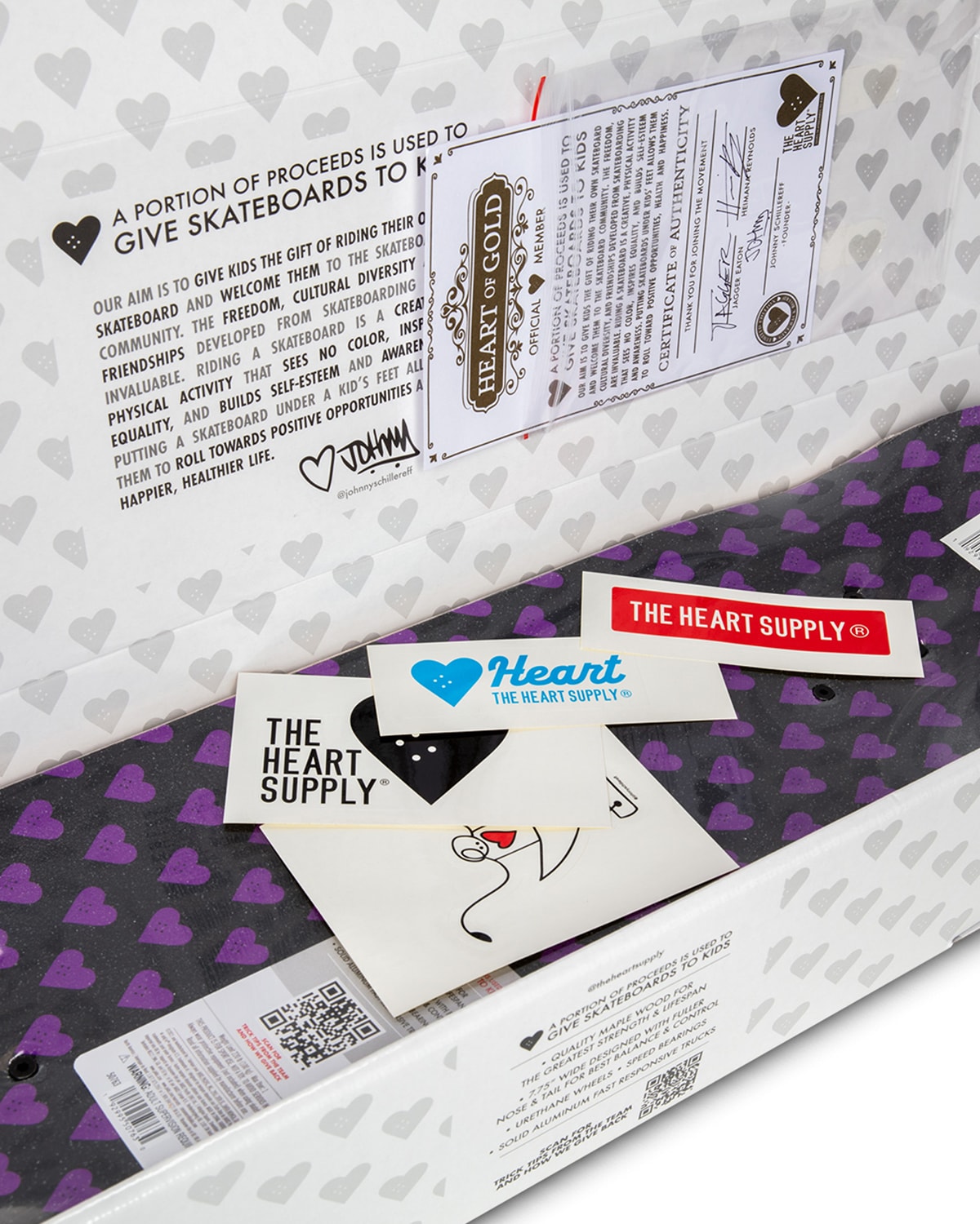 The Heart Supply x Target Launch Limited Edition Complete Skateboard