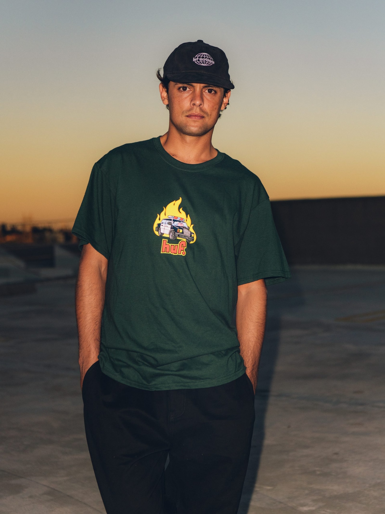 Huf Worldwide Is Making Night Moves With Fall Apparel Drop