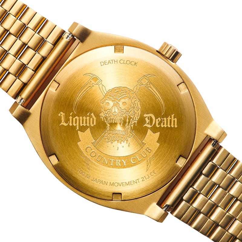 Nixon 42mm All Gold/Black Sentry Chrono Watch