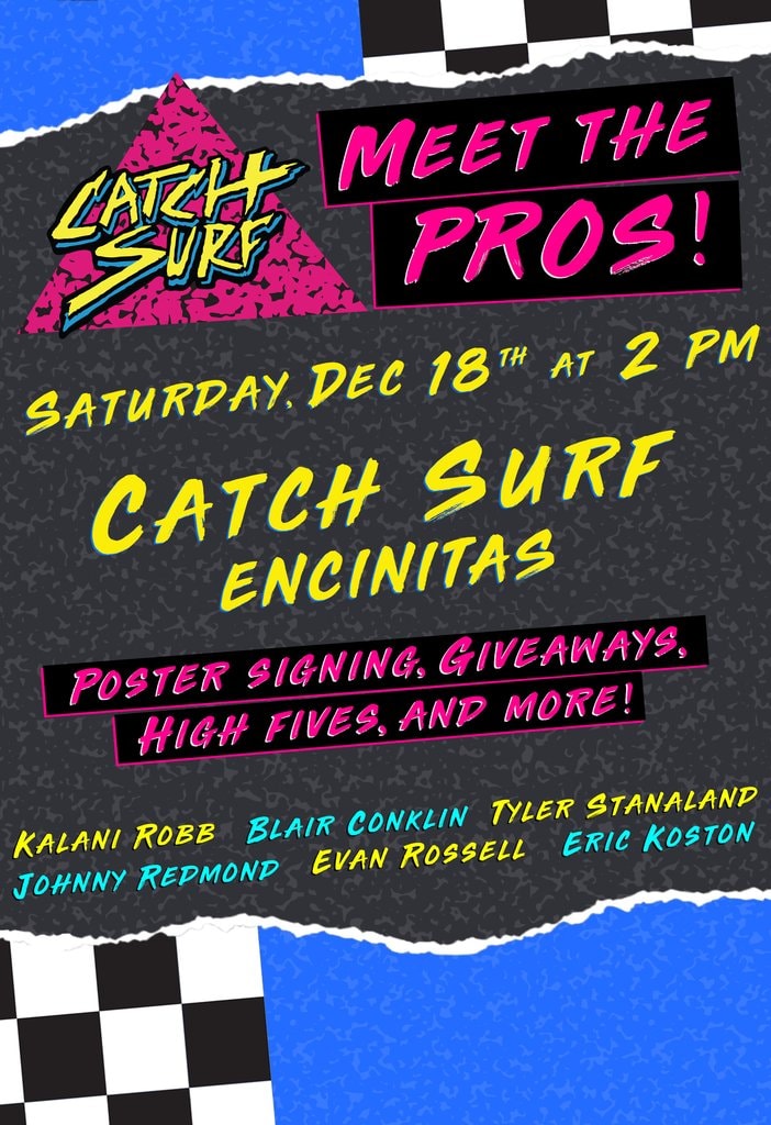 Meet Eric Koston And The Catch Surf Pros In Encinitas