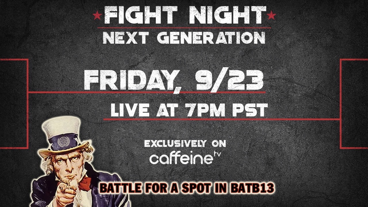 Tune In To Fight Night This Friday At 7pm