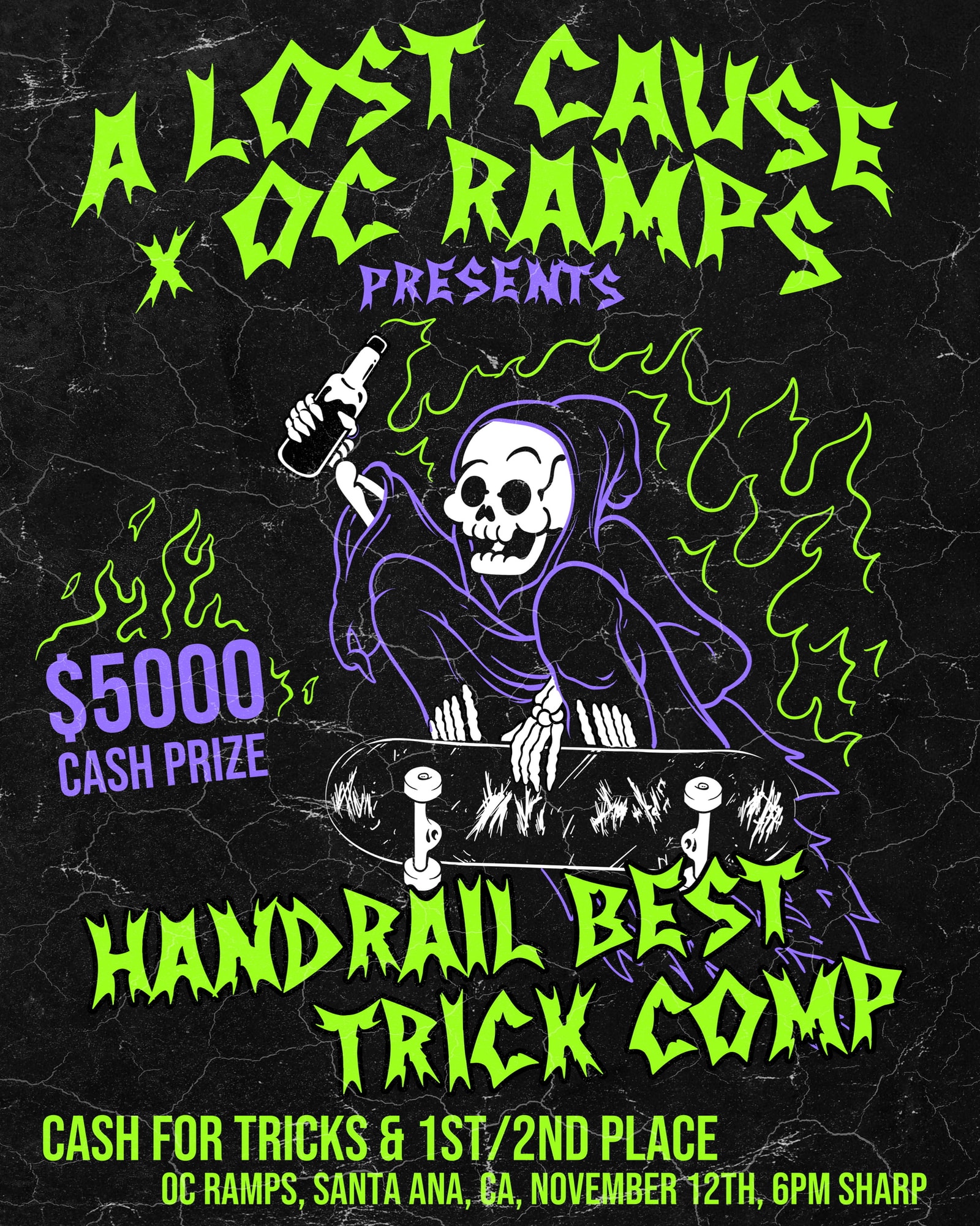 Watch A Lost Cause x OC Ramps Best Trick Contest Tomorrow in Santa Ana