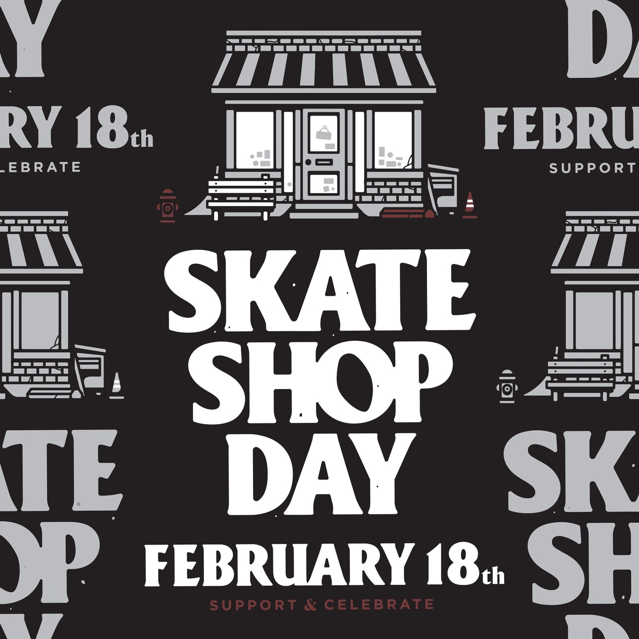 The 4th Annual Skate Shop Day is February 18th