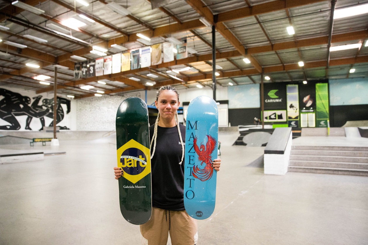 Gabriela Mazetto is PRO for Jart Skateboards