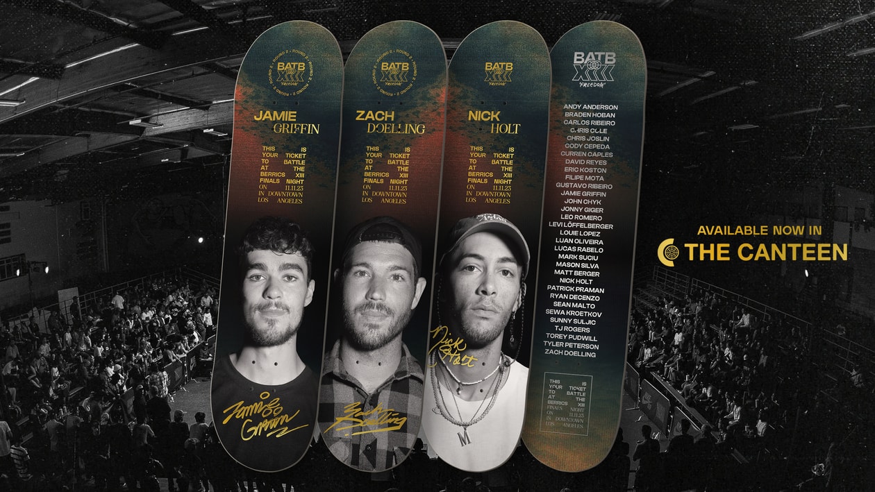 Autographed BATB 13 Round 2 Finals Night Ticket Boards!