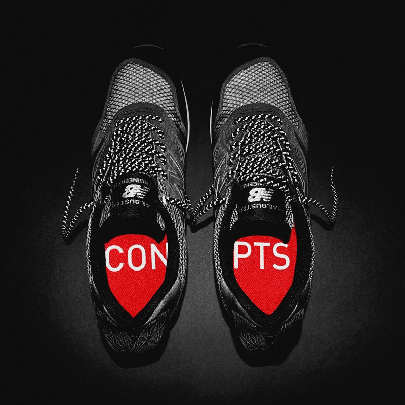 Concepts 曝光與 New Balance 全新聯名鞋款「Night Trail」