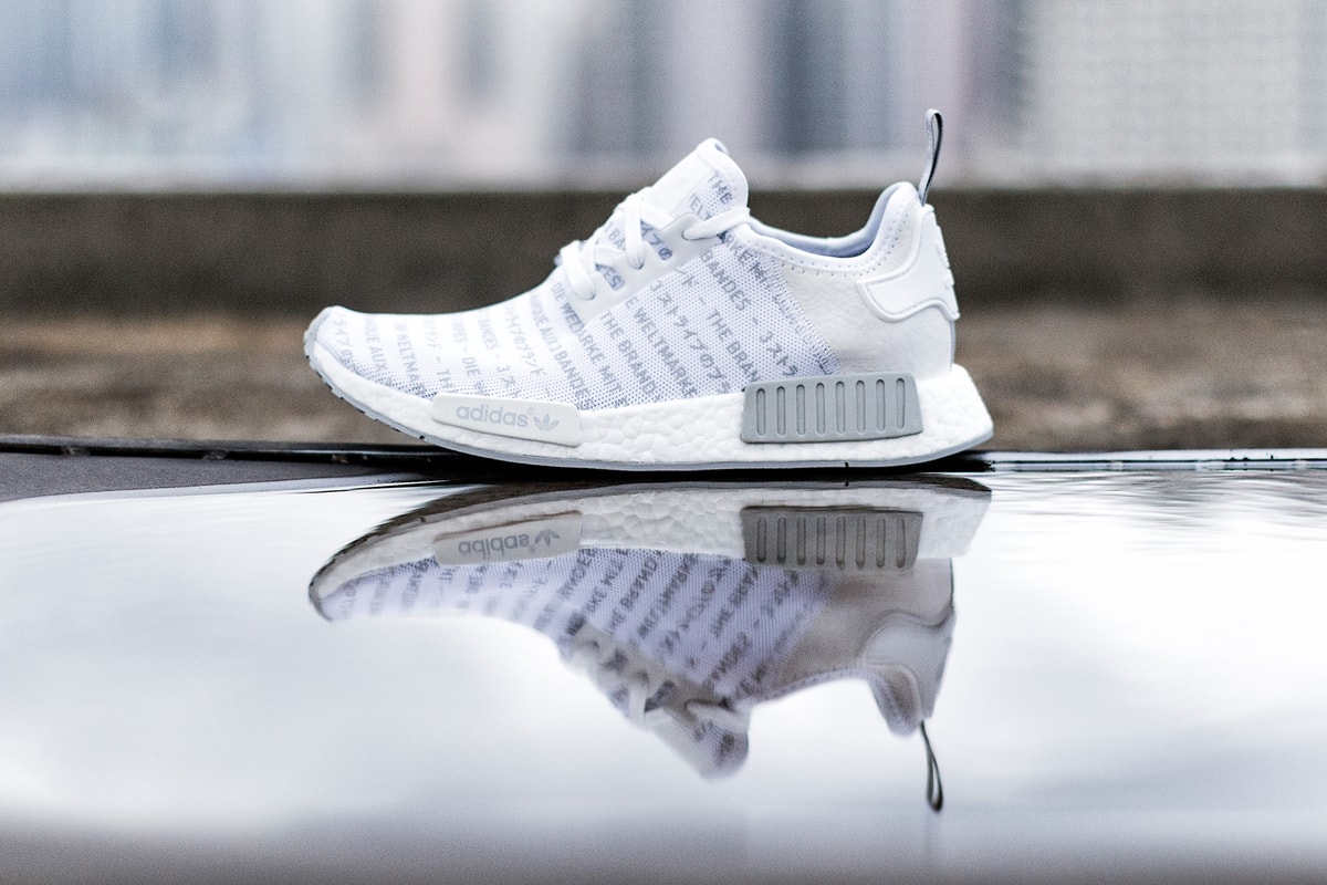 adidas Originals NMD R1 "Whiteout" Drops Now On HBX