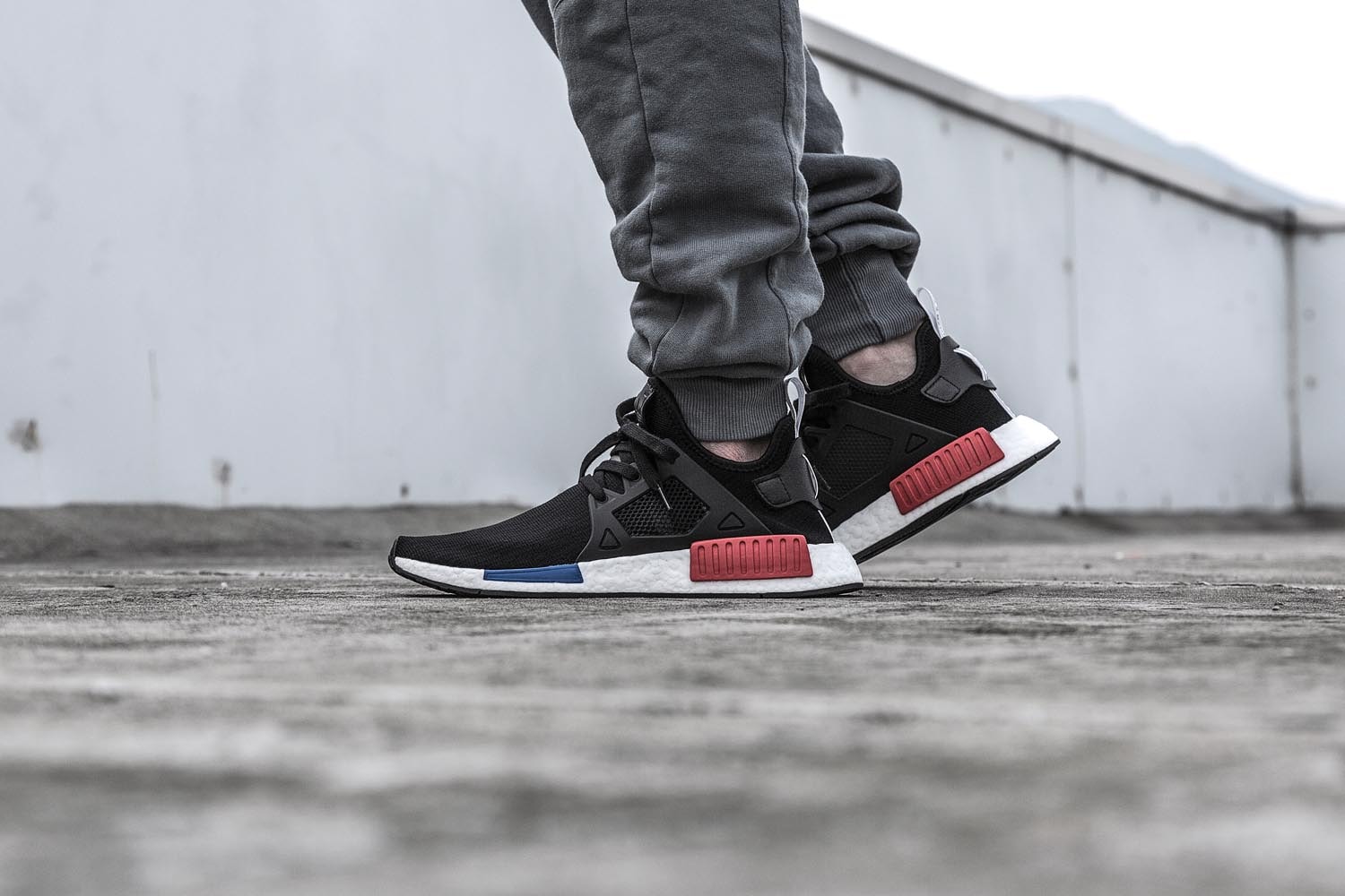 NMD R1 'Gum Pack', NMD XR1 OG, NMD R1 'Glitch Camo' and NMD CS2 'Black/Pink' and 'Grey/Purple'