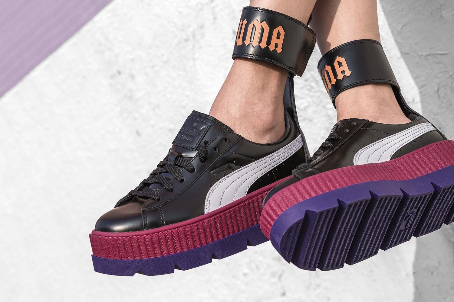 Fenty Puma By Rihanna Ankle Strap Creeper Hbx Journal Fenty Puma By Rihanna Ankle Strap Creeper Hbx Journal
