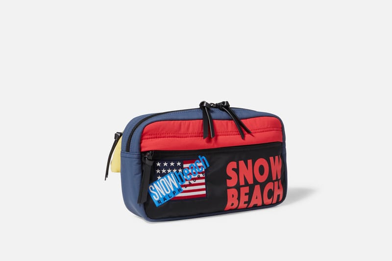 snow beach backpack