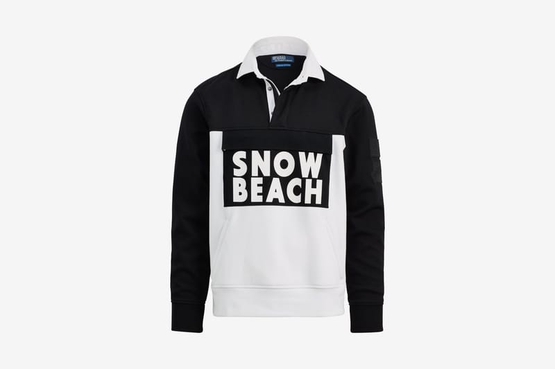 snow beach pullover