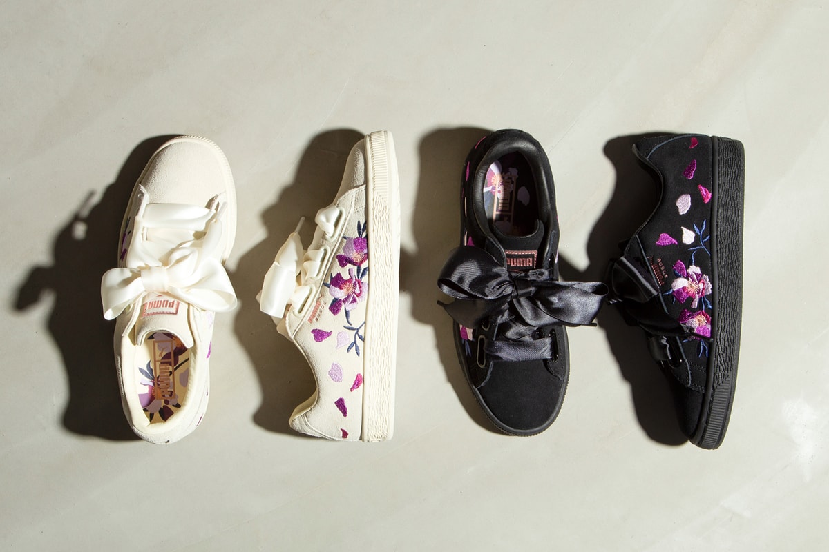 New Arrivals: PUMA Suede Heart Flowery