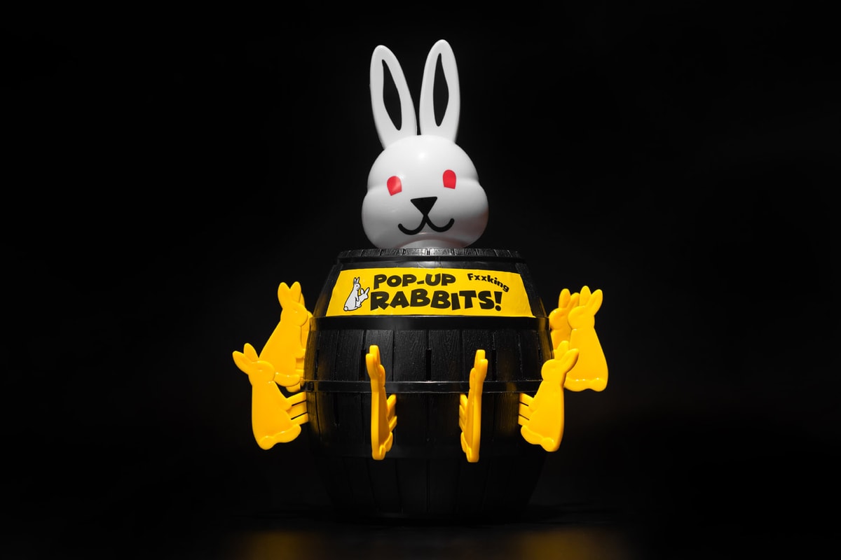Gift Shop: #FR2/Fxxking Rabbits Pop-Up Rabbit Toy
