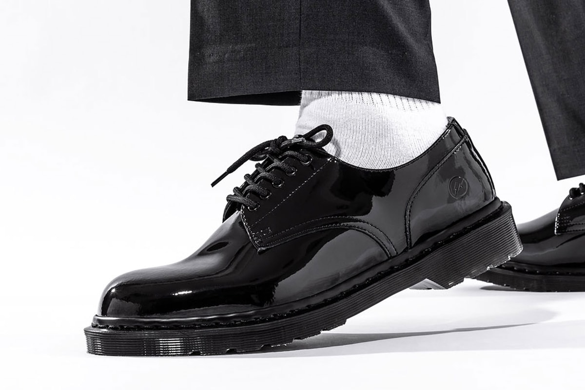 Special Release: fragment design x Dr. Martens Patent Leather Shoes