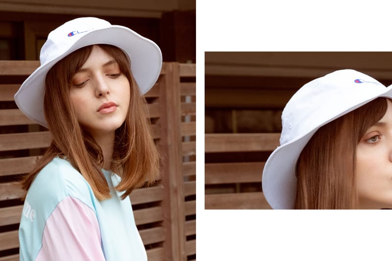 ganni tie dye bucket hat
