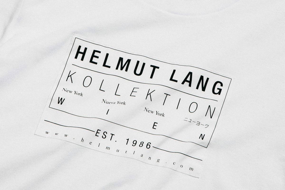 New Arrivals: Helmut Lang Spring/Summer 2019 Collection
