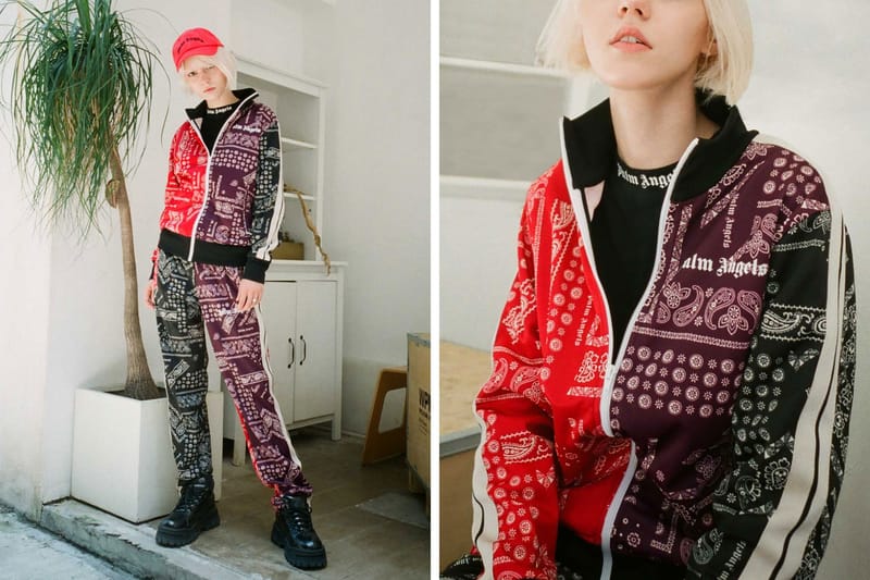 palm angels bandana tracksuit