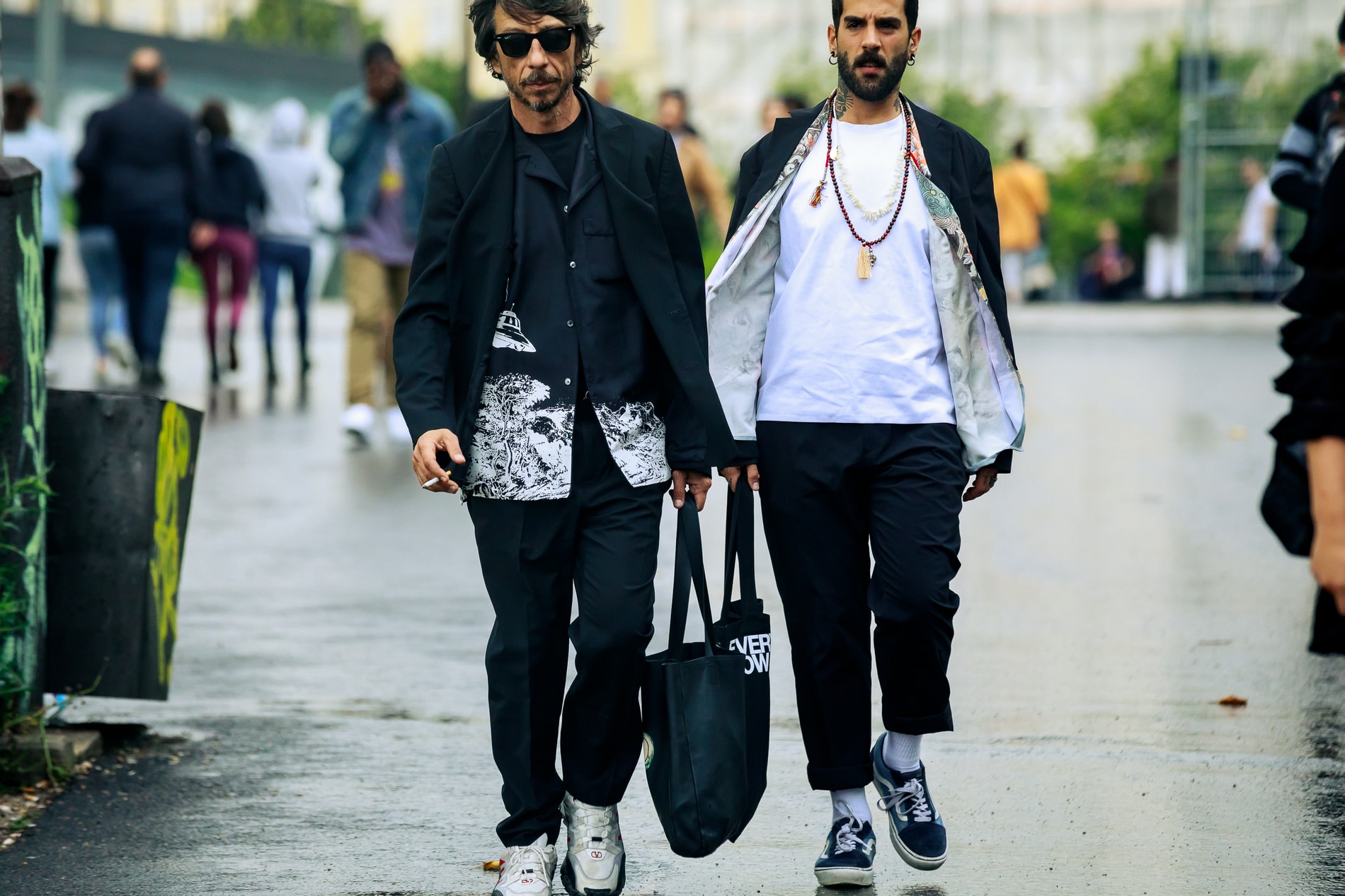 Paris Fashion Week 2019 Street Styles Trend Mens
