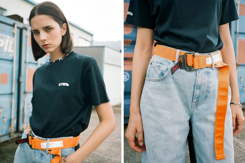 how to wear heron preston belt
