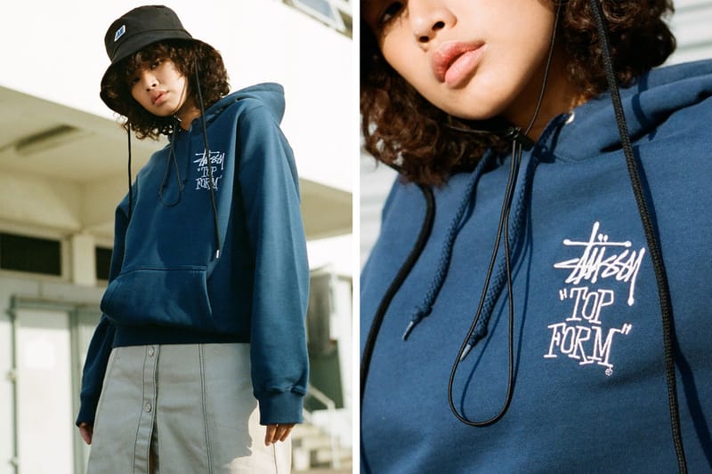 stussy hoodie womens sale