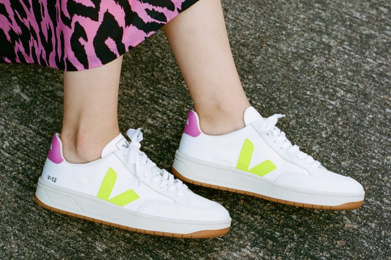 veja pink and yellow