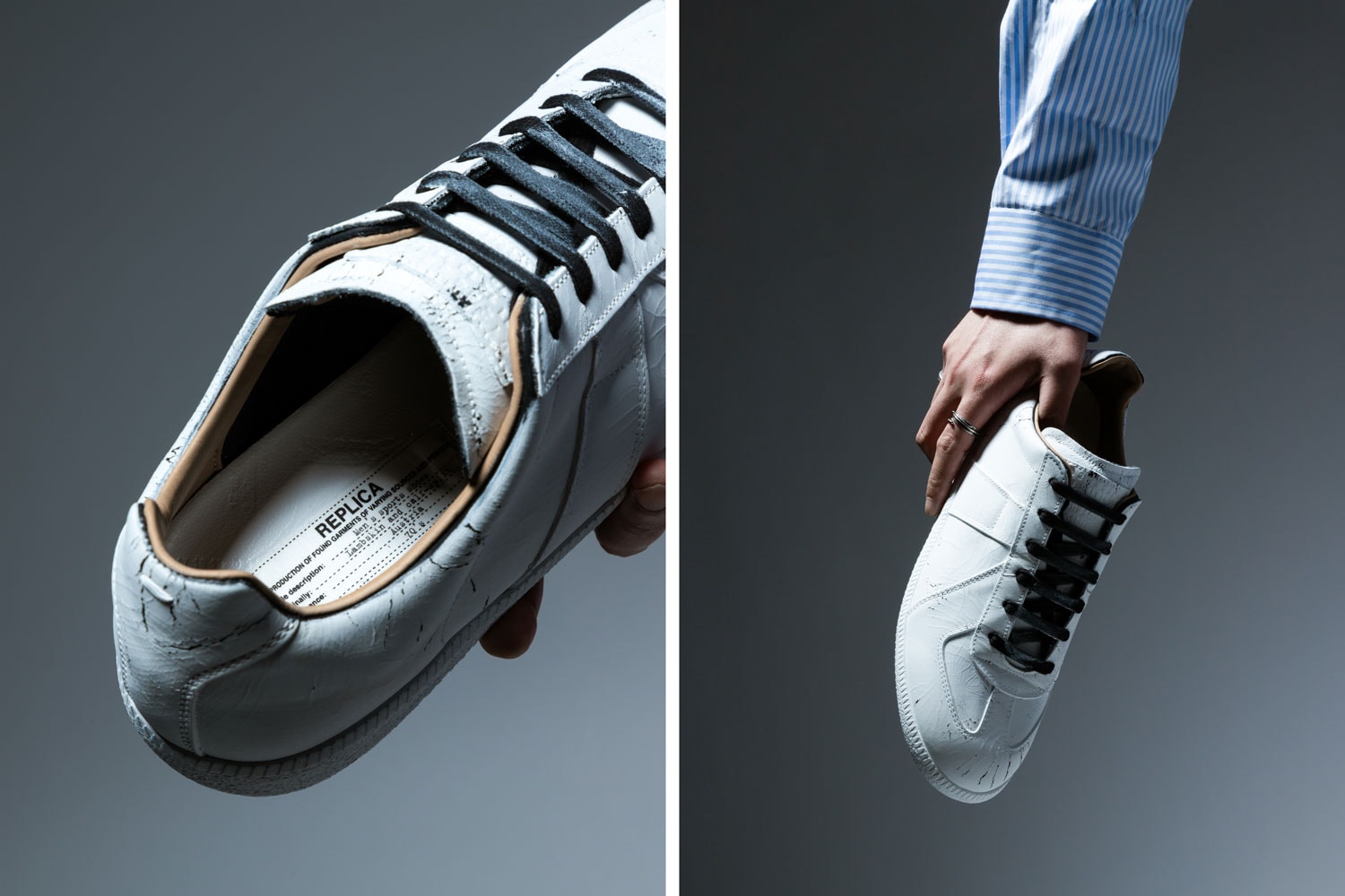 White Luxury Sneakers Mens Maison Margiela 2020
