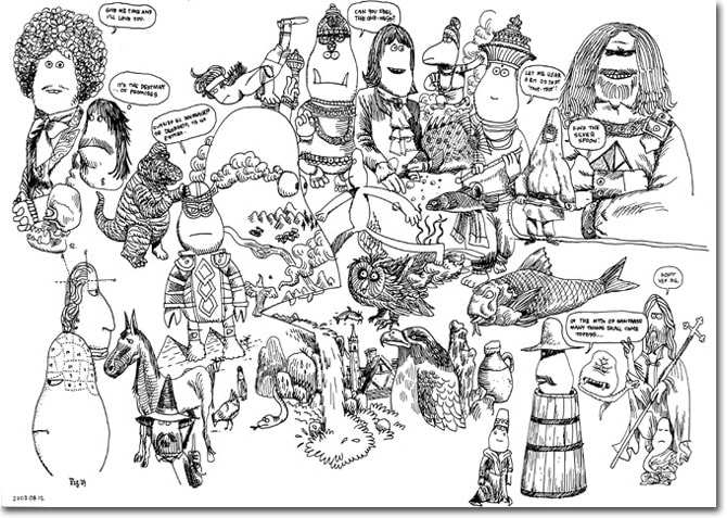 Selected Drawings by James Jarvis