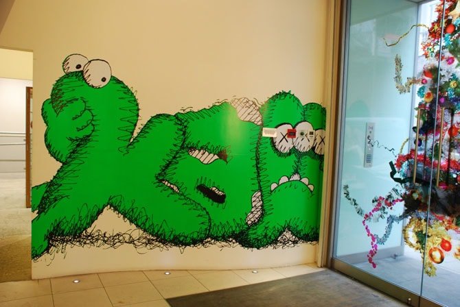 KAWS Installation for Dover Street Market London