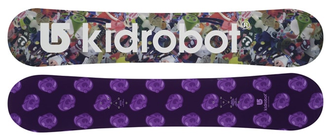 burton kidrobot snowboard Feel Good Smalls and continuous edge control SNOWBOARD BURTON KIDROBOT CUSTOM *1501023