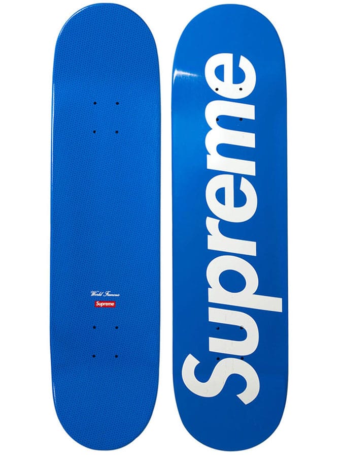 supreme box logo skate deck