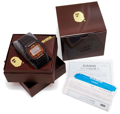 Bape x Casio G-Shock DW5600