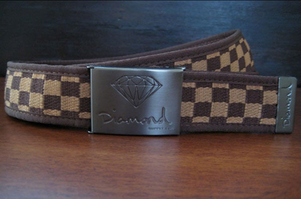 Diamond Supply Co. Checkerboard Scout Belt