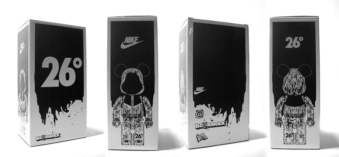 Medicom Toys Bearbrick x Nike Windrunner x Darbotz