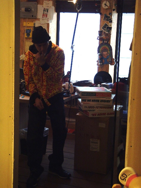 PAM x CLOT Pizza Party Hoodie