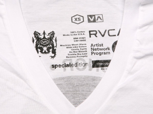 The Cobra Snake x RVCA Yin Yang V-Neck