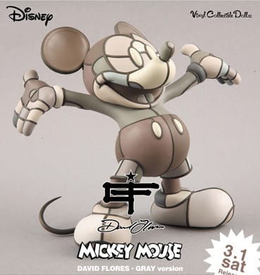 Medicom Toy David Flores x Mickey Mouse XLARGE限定　メディコム　ミッキーマウス　フィギュア Medicom Toy DAVID FLORES MICKEY MOUSE NIB vinyl collectible dolls