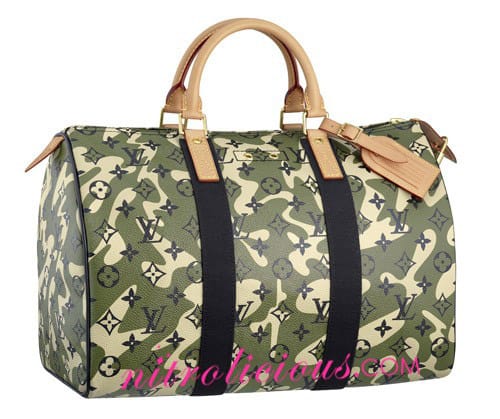 louis vuitton x takashi murakami monogramouflage duffle bag