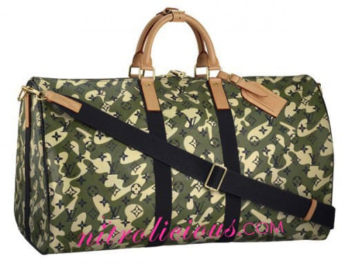 louis vuitton bape duffle bag