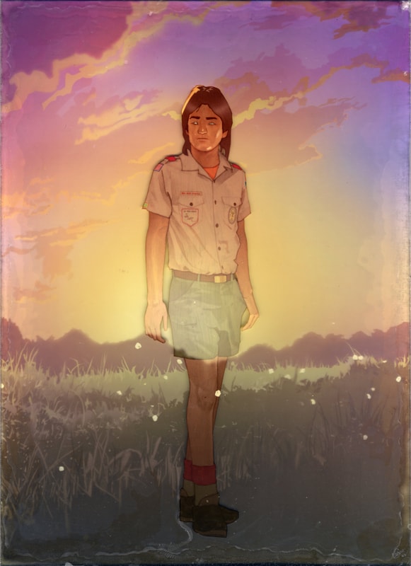 while tides guide you back home by Edwin Ushiro