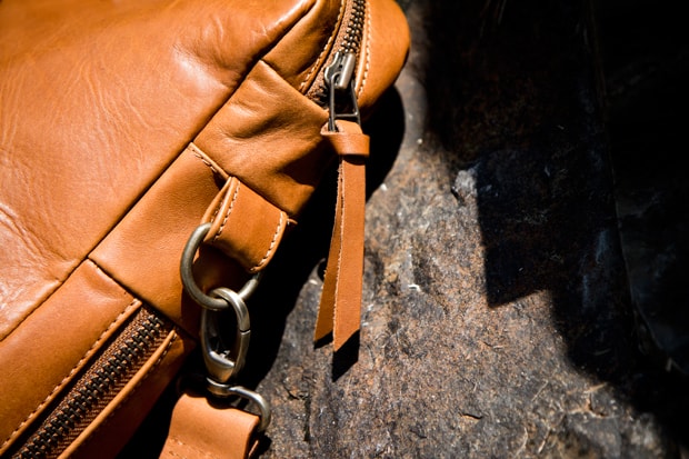 A Kind of Guise Leather Messenger Bag